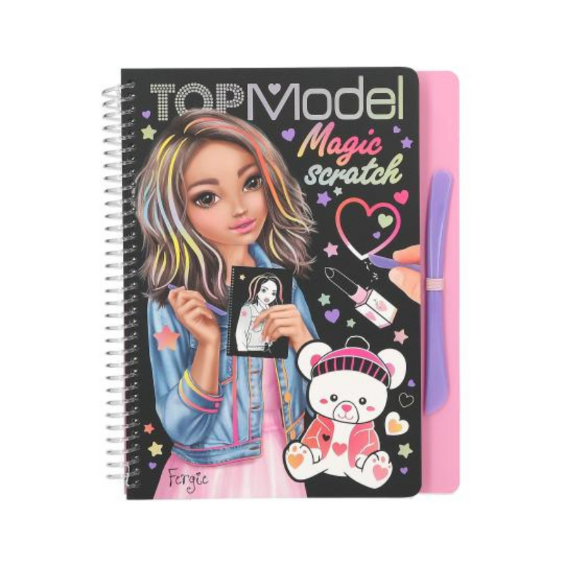 TOP Model Magic-Scratch Book