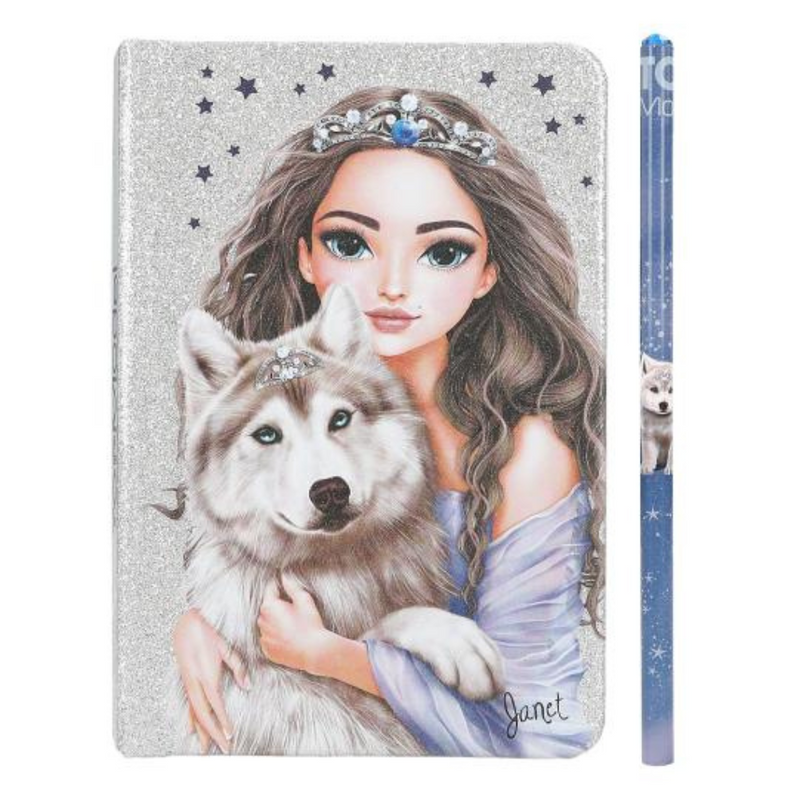 TOP Model Notebook & Pencil WOLF