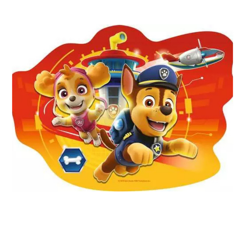 Children’s Puzzle Paw Patrol 4 Large Shaped Puzzles - 10 + 12 + 14 + 16 Pieces Puzzle