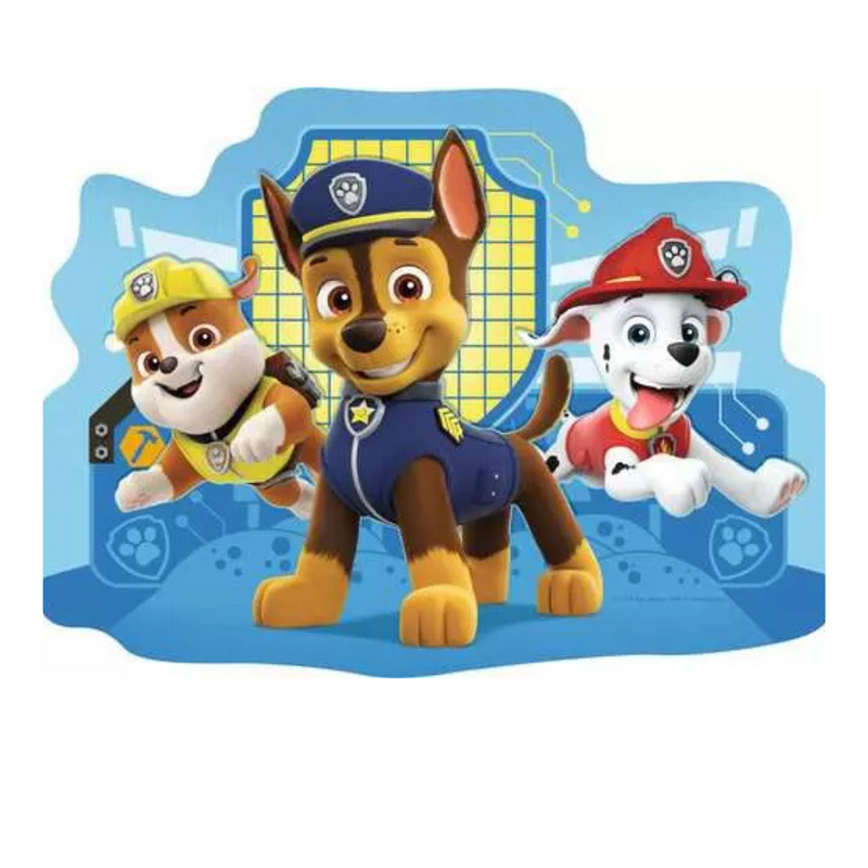 Children’s Puzzle Paw Patrol 4 Large Shaped Puzzles - 10 + 12 + 14 + 16 Pieces Puzzle