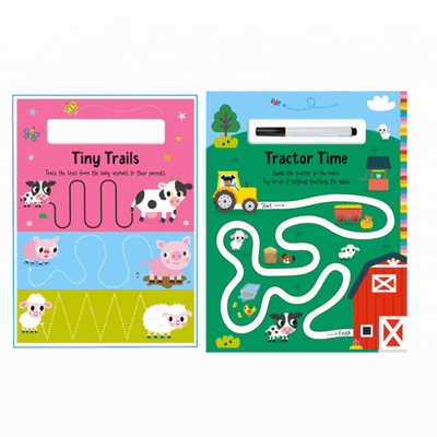 Farm Animals Wipe and Clean