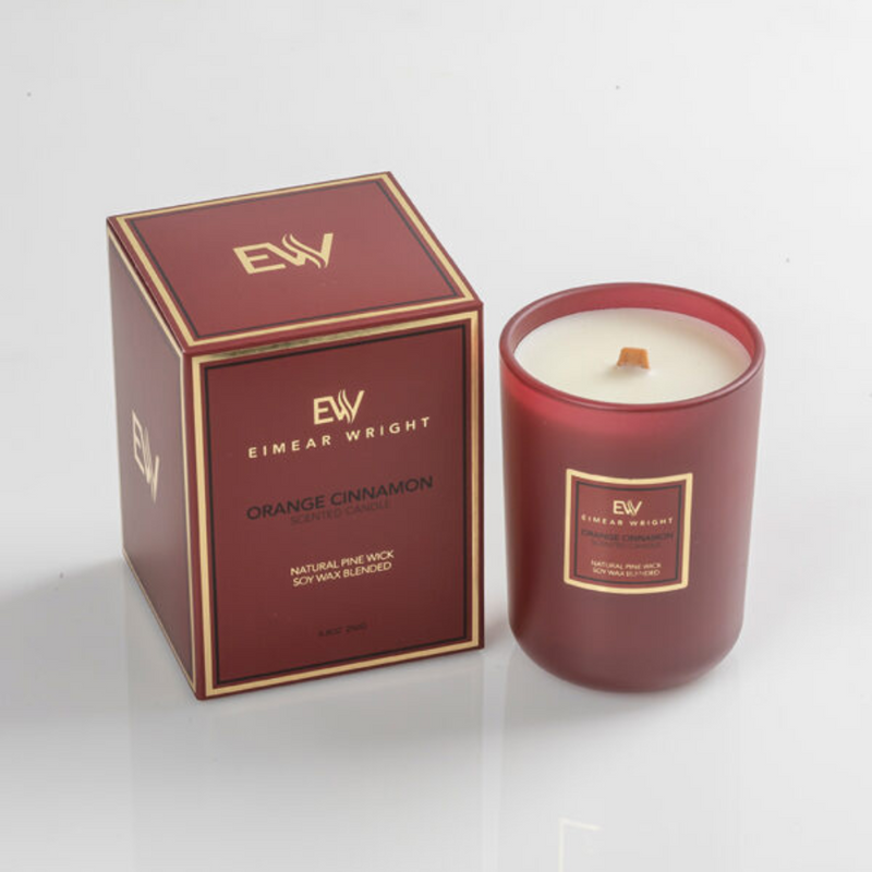 ORANGE CINNAMON CANDLE PINE WICK MULVEYS.IE
