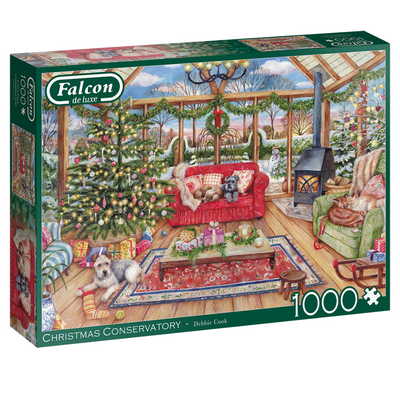 Falcon – The Christmas Conservatory (1000 pieces) mulveys.ie nationwide shipping