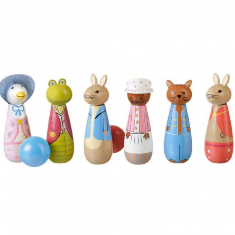 Wooden Peter Rabbit Skittles mulveys.ie nationwide shipping