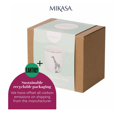 Mikasa Yoga Straight-Sided Porcelain Mug, 280ml mulveys.ie nationwide shipping