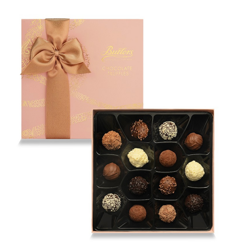 BUTLERS TRUFFLES BOX PINK 200G  mulveys.ie nationwide shipping