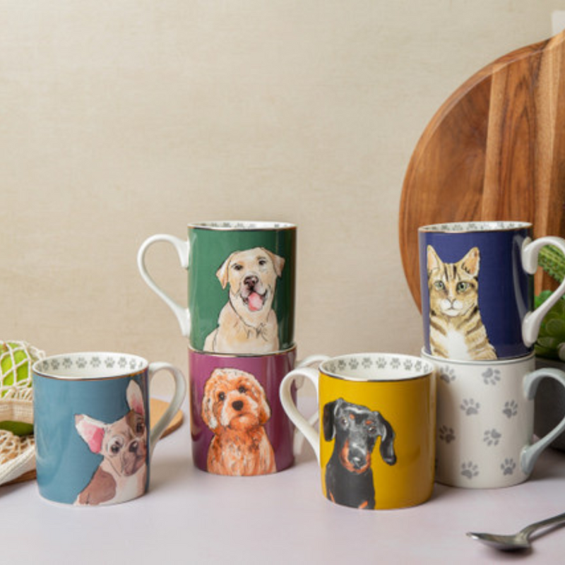 Mikasa Cockapoo Straight-Sided Porcelain Mug, 280ml mulveys.ie nationwide shipping
