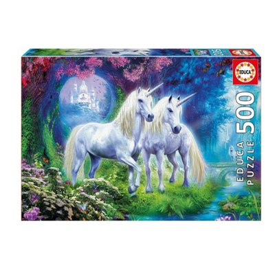 Educa Unicorns 500 Piece Jigsaw Puzzle mulveys.ie nationwide shipping