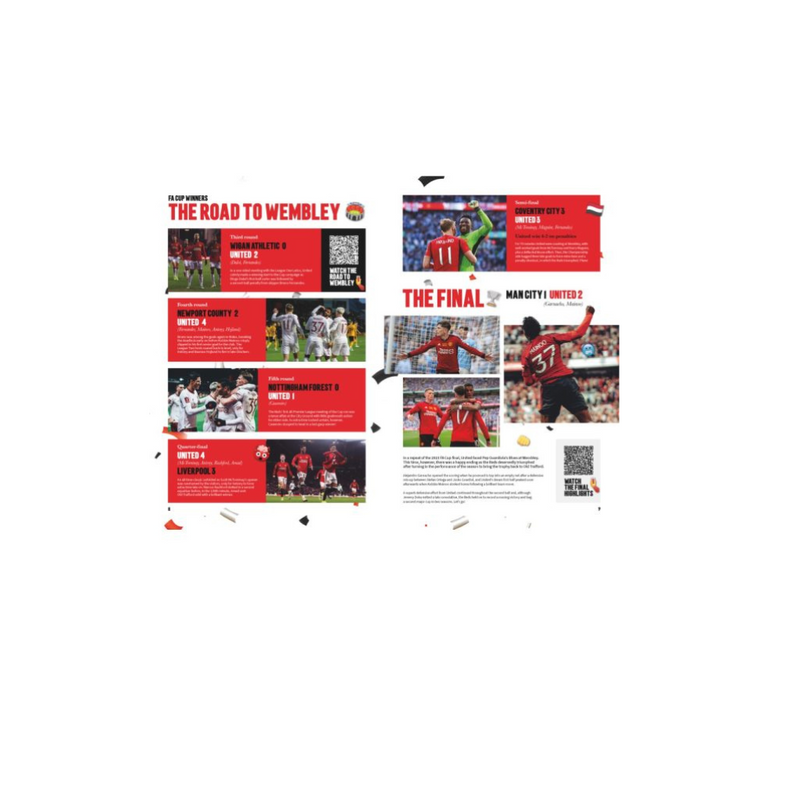 OFFICIAL MAN U UTD ANNUAL 25