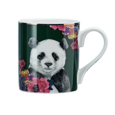 Mikasa Wild at Heart Panda Print Mug, 280ml