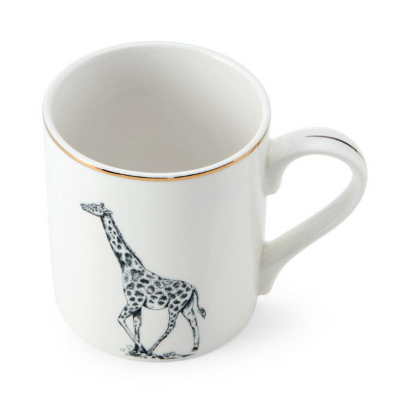 Mikasa Giraffe Straight-Sided Porcelain Mug, 280ml mulveys.ie nationwide shipping