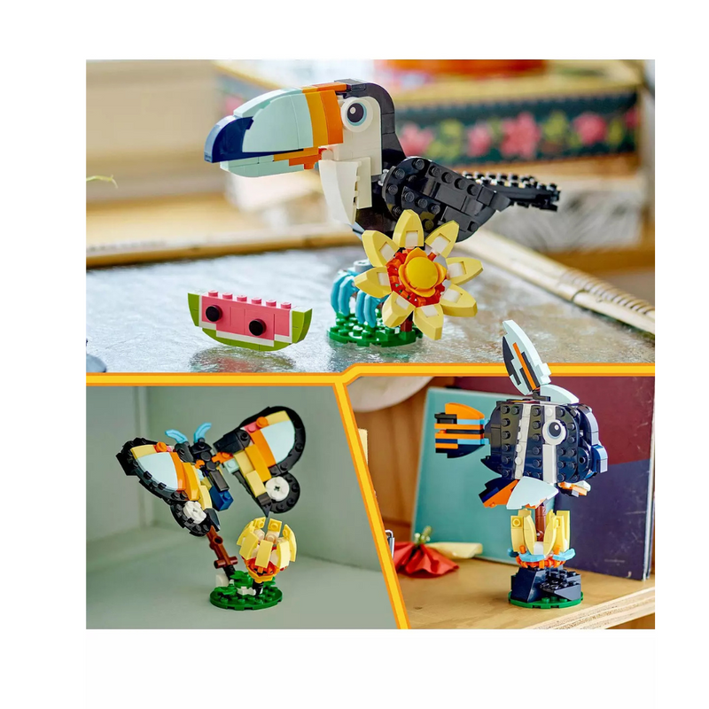LEGO Creator 3in1 Wild Animals: Tropical Toucan 31173