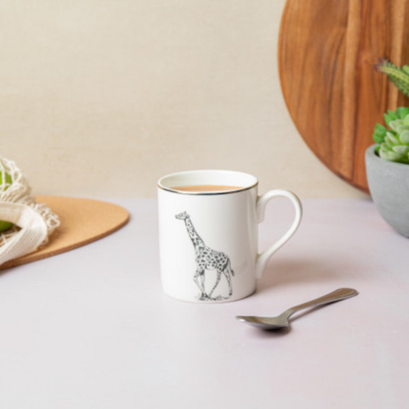 Mikasa Giraffe Straight-Sided Porcelain Mug, 280ml mulveys.ie nationwide shipping