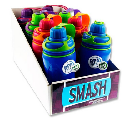 Smash 350ml Ergo Bottle With Freeze Stick 4 Asst Cdu mulveys.ie nationwide shipping