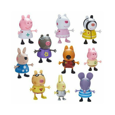 Peppa Pig Dress Up 10 Figure Pack
