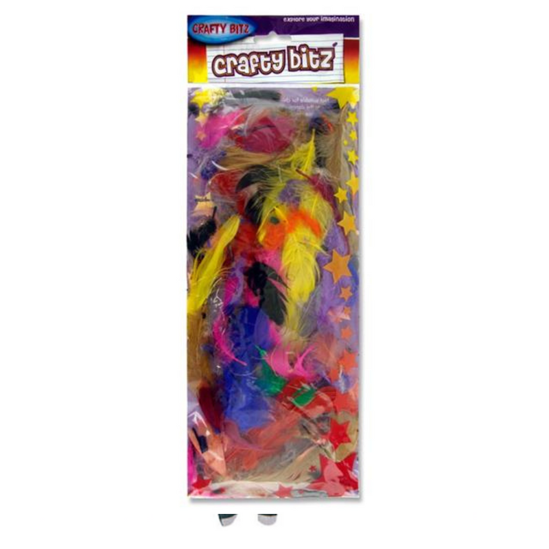 Crafty Bitz 10g Bag Exotic Feathers mulveys.ie nationwide shipping