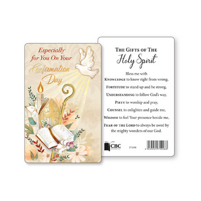 Prayer Card/Confirmation Symbolic F7199 mulveys.ie nationwide shipping