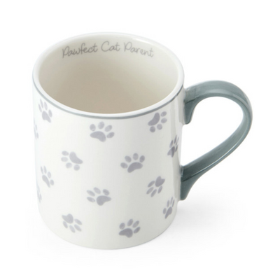 Mikasa Pawfect Cat Parent Straight-Sided Porcelain Mug, 280ml mulveys.ie nationwide shipping
