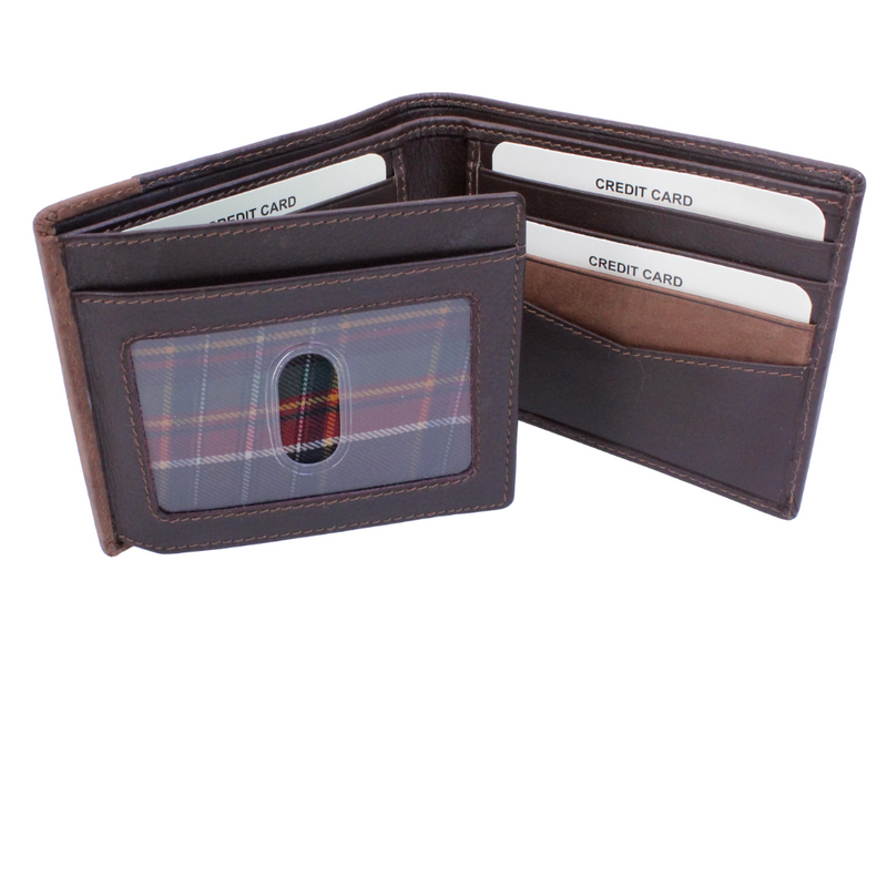 Brandwell Mens Billfold Wallet Brown mulveys.ie nationwide shipping