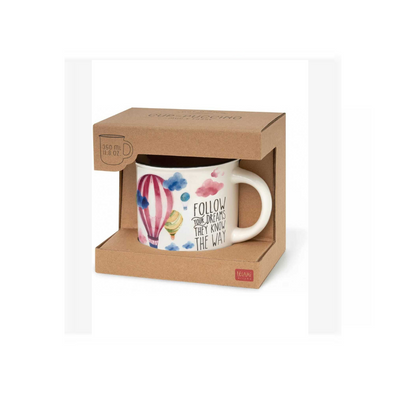 LEGAMI  NEW BONE CHINA - CUP-PUCCINO - AIR BALLOON MULVEYS.IE NATIONWIDE SHIPPING