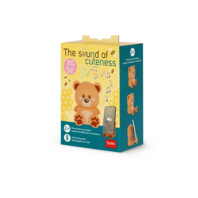 LEGAMI Wireless Speaker with Stand – The Sound of Cuteness – Teddy Bear mulvleys.ie nationwide shipping