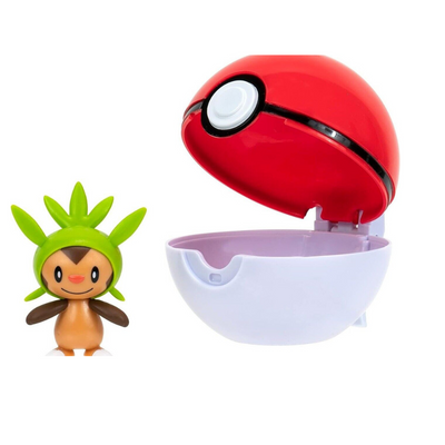 Pokemon Clip 'N' Go - Chespin And Poke Ball mulveys.ie nationwide shipping