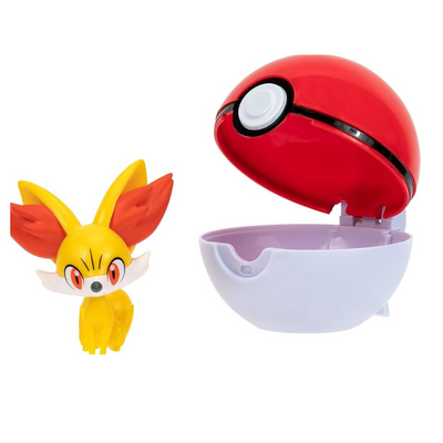 POKEMON Clip 'N' Go Fennekin & Poké Ball mulveys.ie nationwide shipping