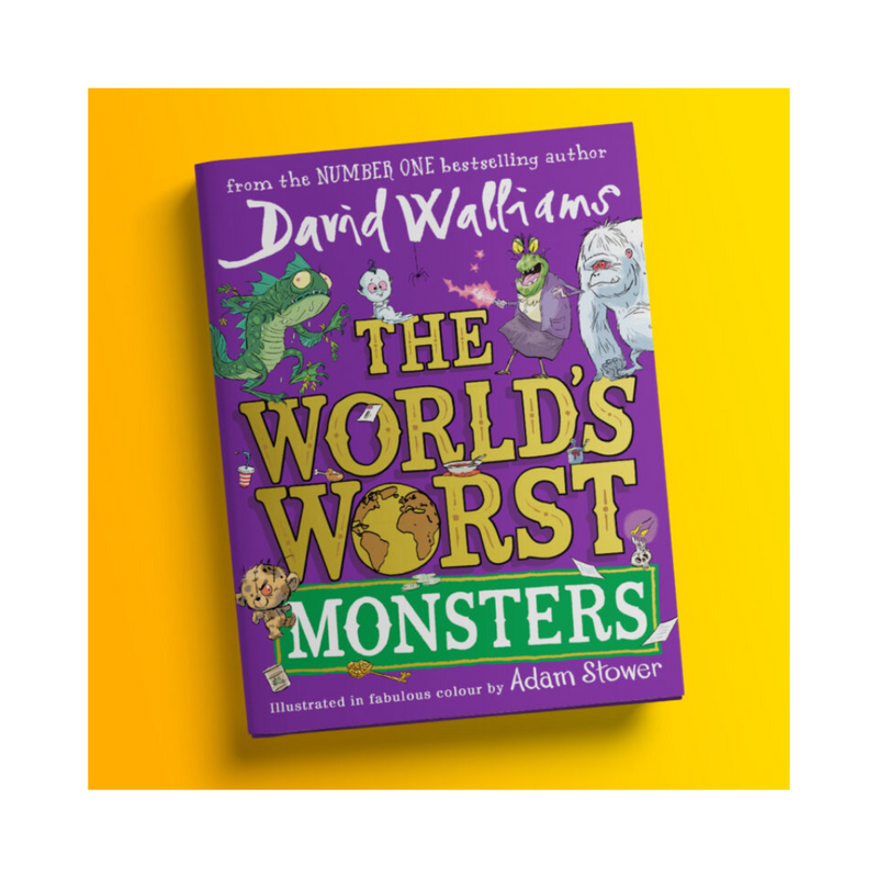 WORLDS WORST MONSTERS by David Walliams MULVEYS.IE