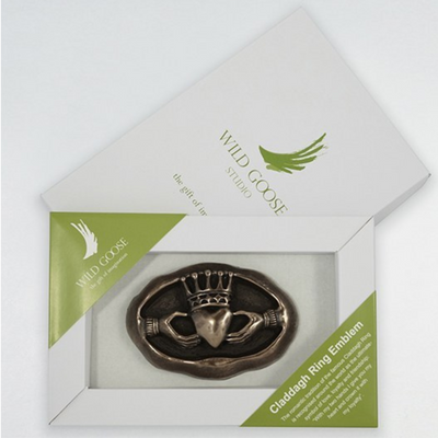 Claddagh Ring Emblem - Wild Goose Art mulveys.ie nationwide shipping