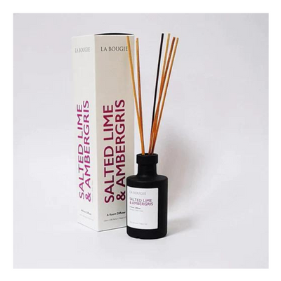 La Bougie Salted Lime & Ambergris Room Diffuser mulveys.ie nationwide shipping