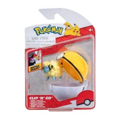 POKEMON  PokeBall - Mareep Clip n Go mulveys,.ie nationwide shipping