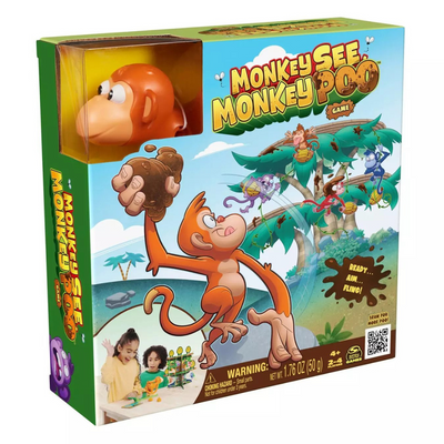 Spin Master Games Monkey See, Monkey Poo Game