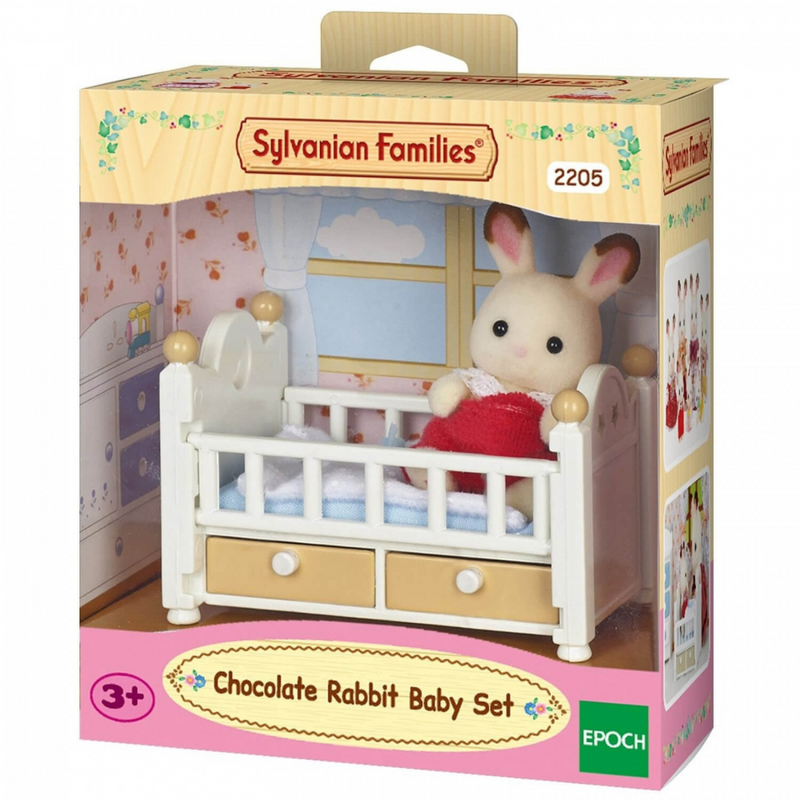 Sylvanian Chocolate Rabbit Baby Set mulveys.ie nationwide shipping