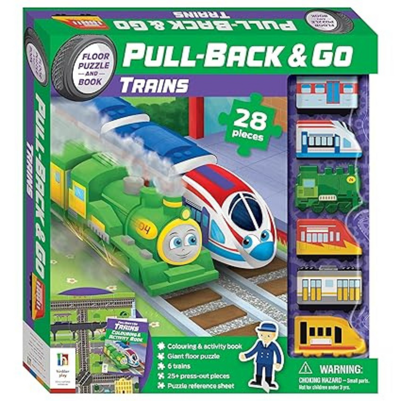 Pull Back & Go: Trains