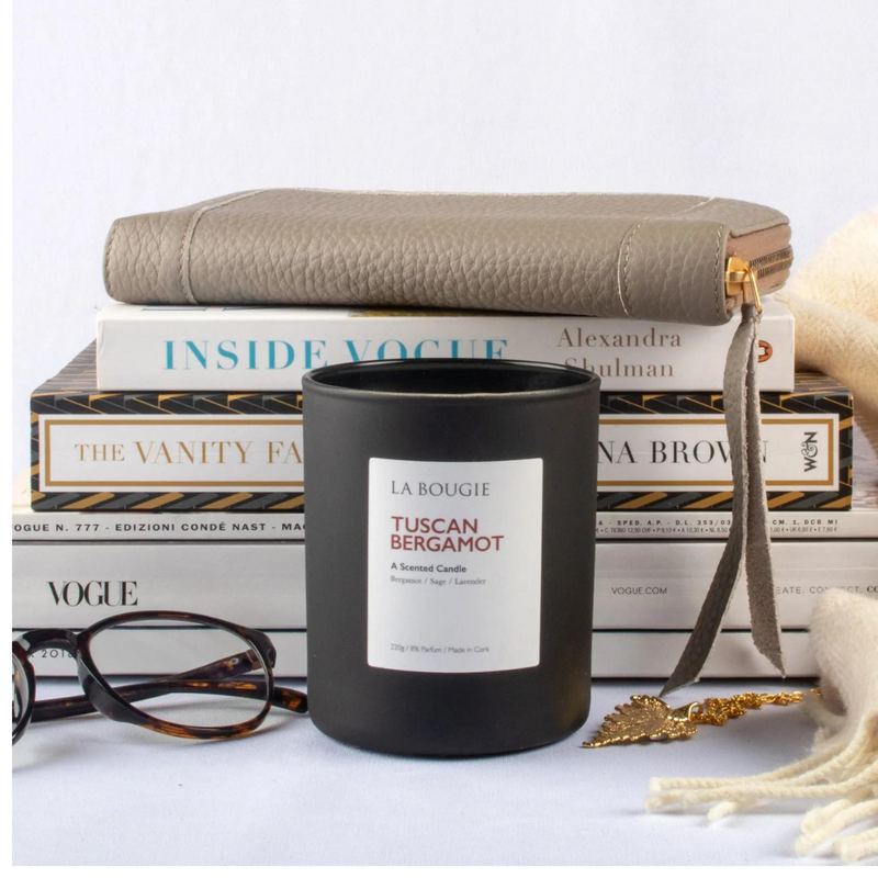 La Bougie Tuscan Bergamot Candle mulveys.ie nationwide shipping