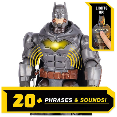 DC Comics, Battle Strike Batman 12-inch Action Figure, 20 Phrases and Sounds mulveys.ie nationwide shipping