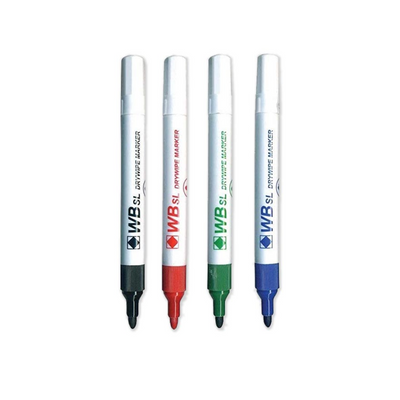 WB SL Drywipe Marker wallet 4mix. Mulveys.ie