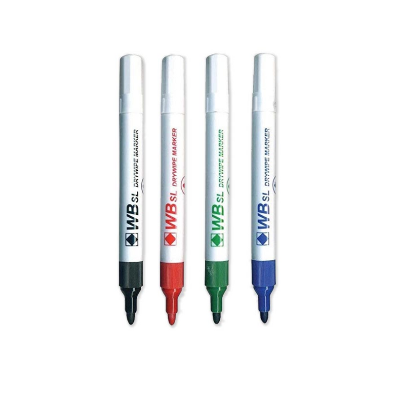 WB SL Drywipe Marker wallet 4mix. Mulveys.ie