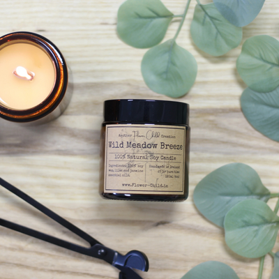 WILD MEADOW BREEZE CANDLE 120ML. Mulveys.ie