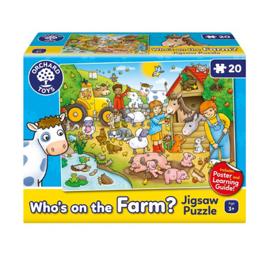 Who’s on the Farm, Jigsaw Puzzle mulveys.ie nationwide shipping