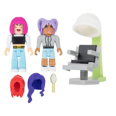 Roblox Action Figures Game Pack Brookhaven: Hair & Nails Jazwares mulveys.ie nationwide shipping