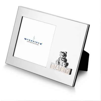 NEWBRIDGE SILVERWARE BABY PHOTO FRAME - BEAR mulveys.ie nationwide shipping