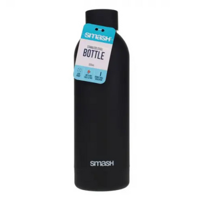 Zoom Smash Stainless Steel Twin Walled Bottle 500ml Black MULVEYS.IE NATIONWIDE SHIPPING