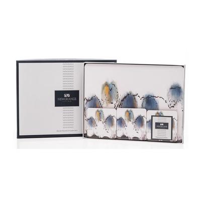 Blue Dot Placemats & coasters set of 6. Mulveys.ie