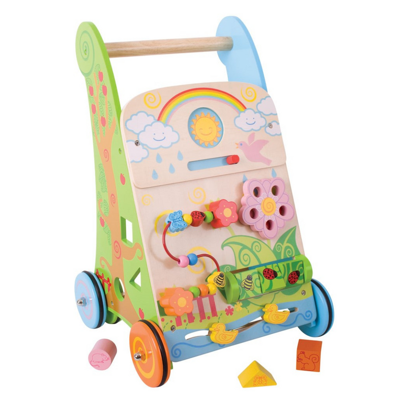 Wooden Stroller with Activity Panel  mulveys.ie nationwide shipping
