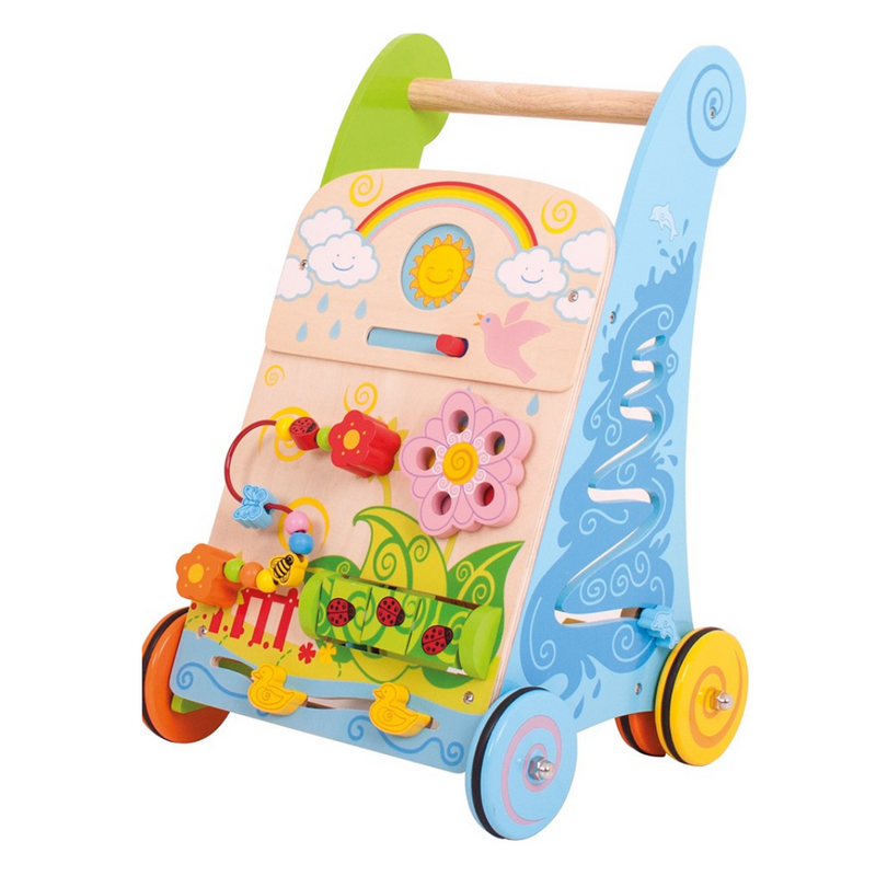 Wooden Stroller with Activity Panel  mulveys.ie nationwide shipping