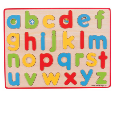 Bigjigs Inset Puzzle Lowercase Alphabet mulveys.ie nationwide shipping