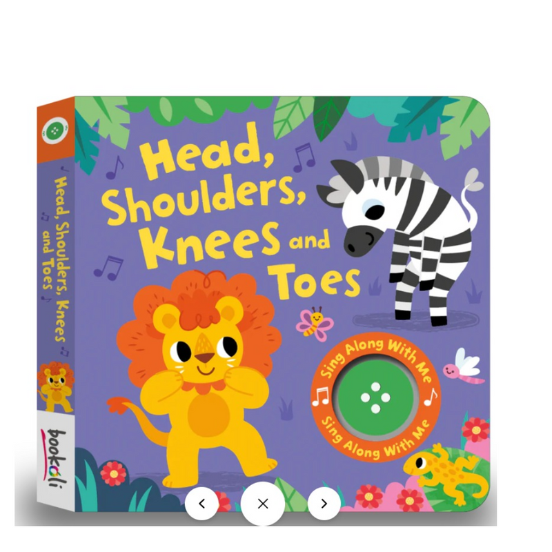 Sing Along With Me Book: Heads, Shoulders, Knees and Toes mulveys.ie nationwide shipping