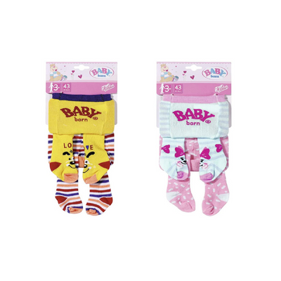 ZAPF CREATION - BABY BORN TIGHTS 2X 43 CM mulveys.ie nationwide shipping