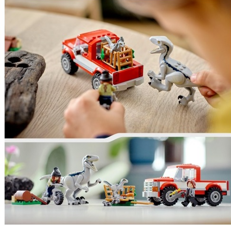 LEGO Jurassic WorldLEGO 76946 Blue & Beta Velociraptor Capture MULVEYS.IE NATIONWIDE SHIPPING